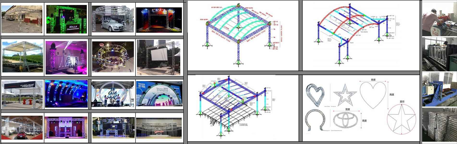 outdoor stage truss design