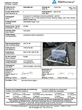 290mm Truss Loading Test