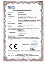 Truss Clamps Certification