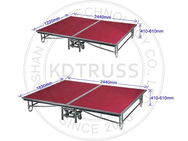 Folding Portable Stage