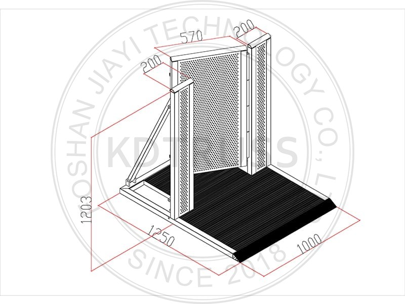 Aluminium Crowd Barrier