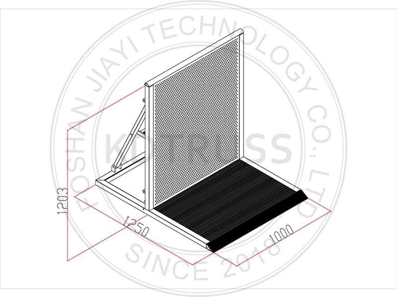 Aluminium Crowd Control Barriers