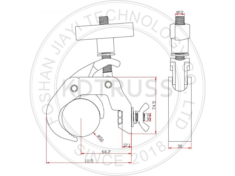 Aluminum Roof Clamp