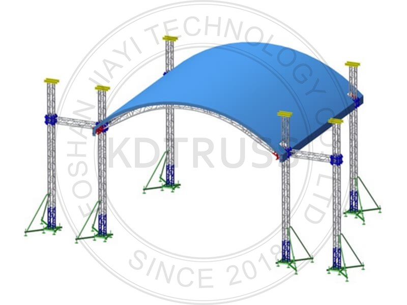 Curved Lighting Box Truss