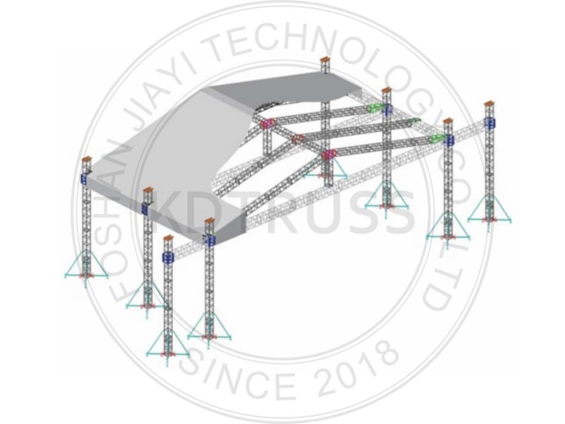 Aluminum Triangular Roof Truss