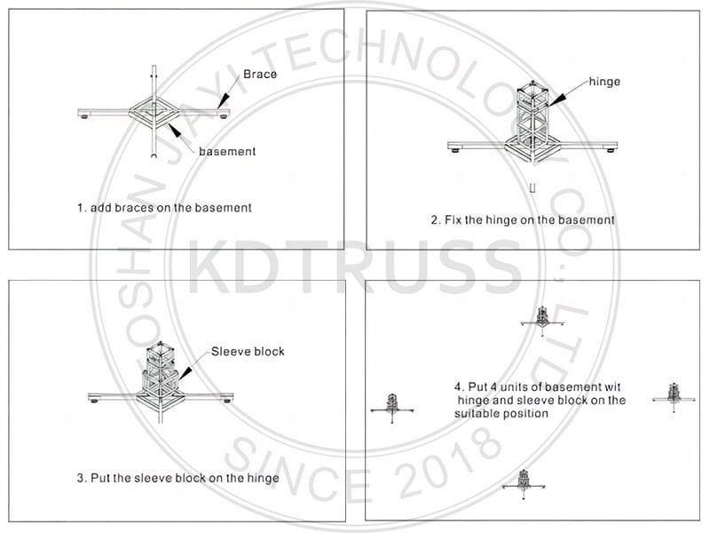 Screw Lighting Truss