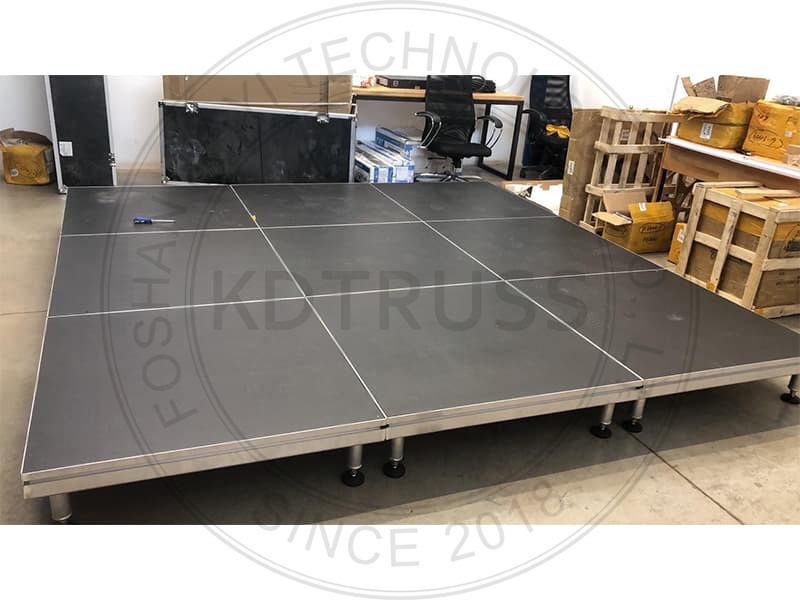 3x3m Small Dance Portable Platform Stage System For Sale