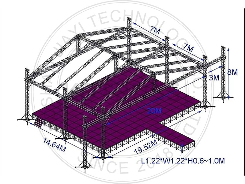 truss aluminium