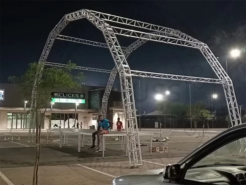 aluminium stage truss structure 